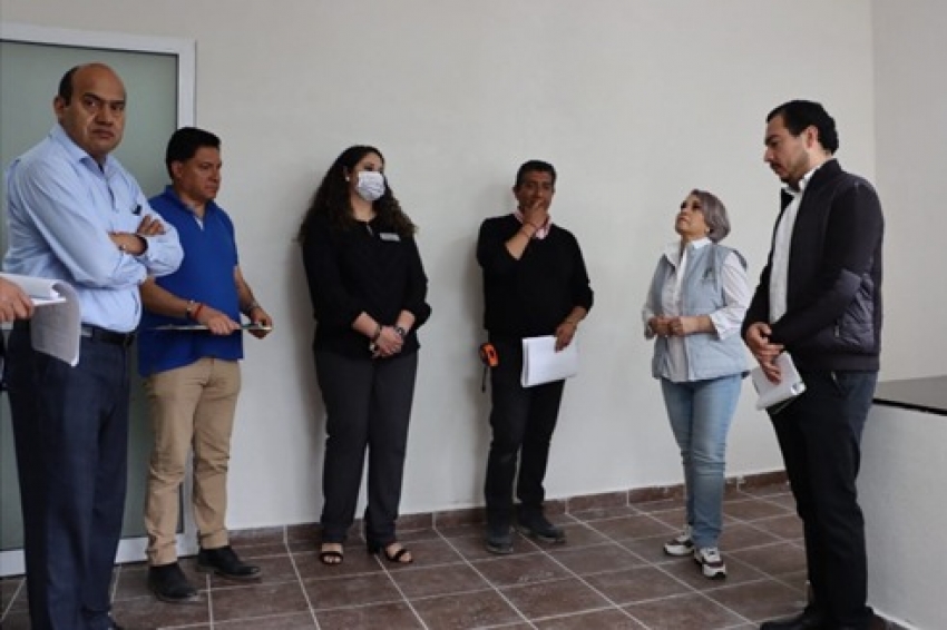 Supervisa poder judicial de Hidalgo trabajos de remodelación de juzgados en Jaltocán