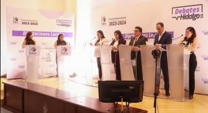 IEEH realiza Debate de Diputaciones Locales del Distrito 16 Tizayuca