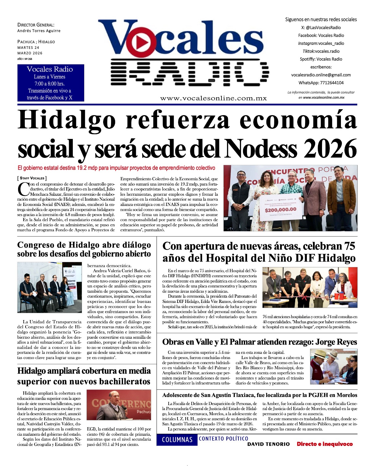 Martes 24 de marzo 2026