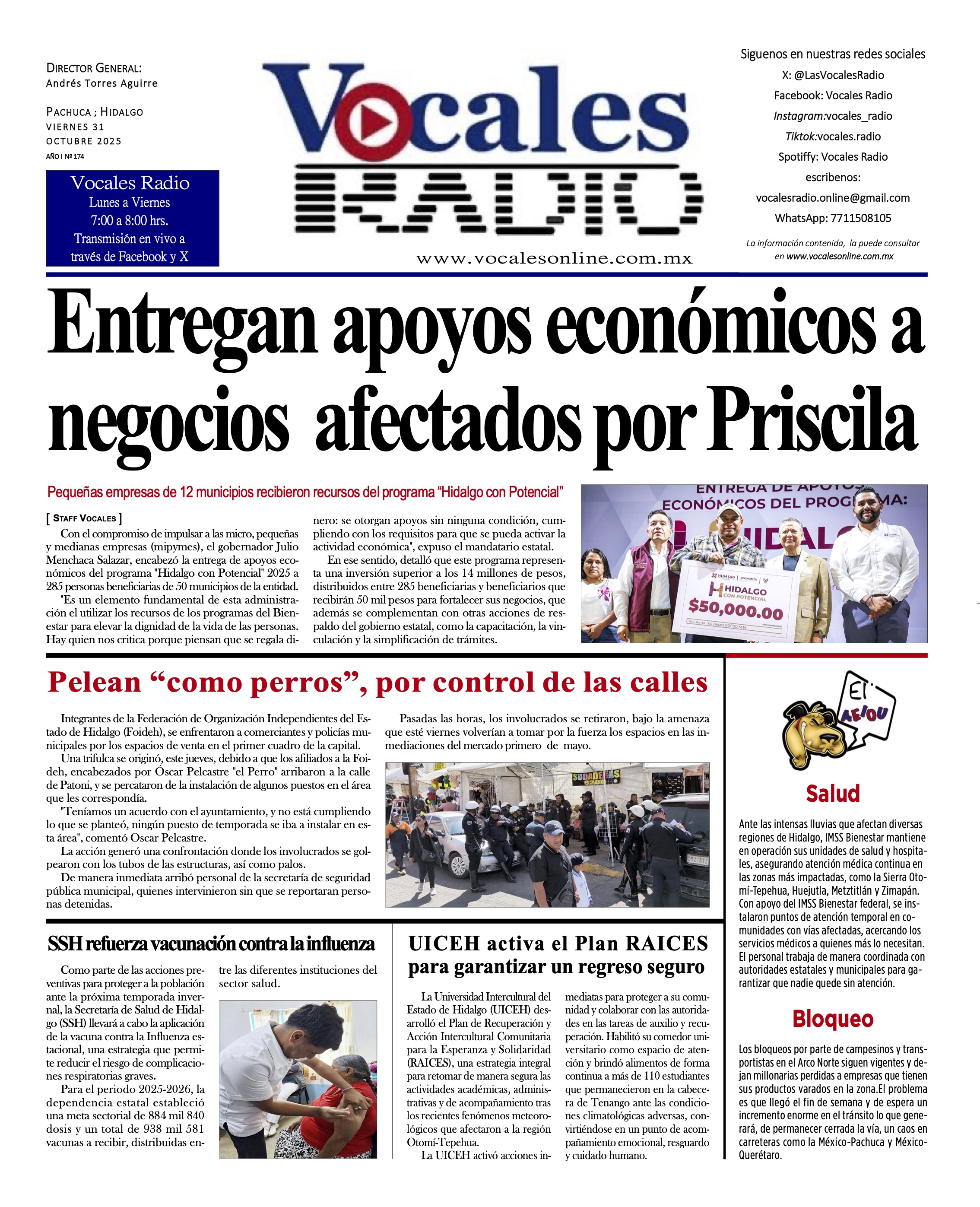 Viernes 31 de octubre 2025