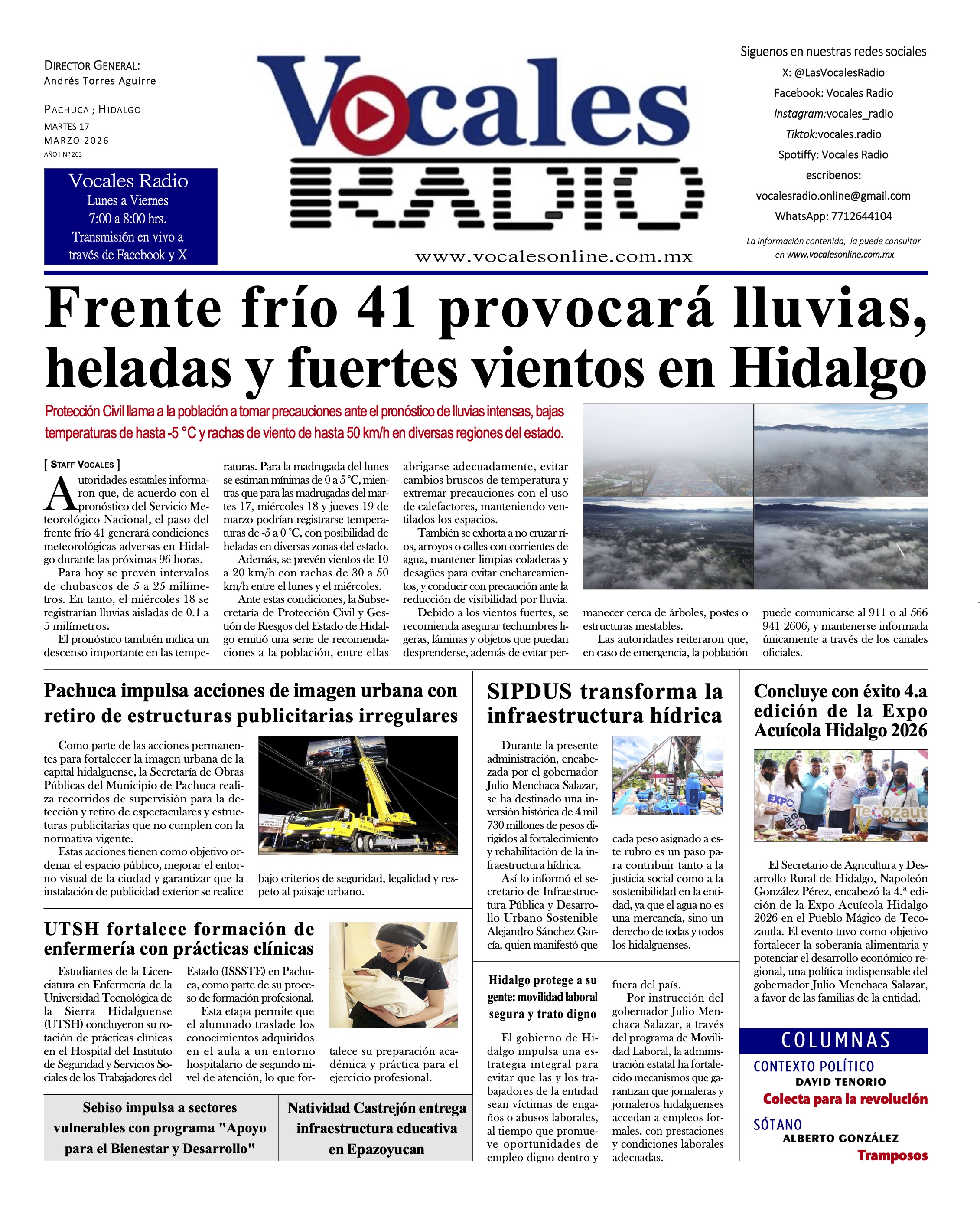 Martes 17 de marzo 2026