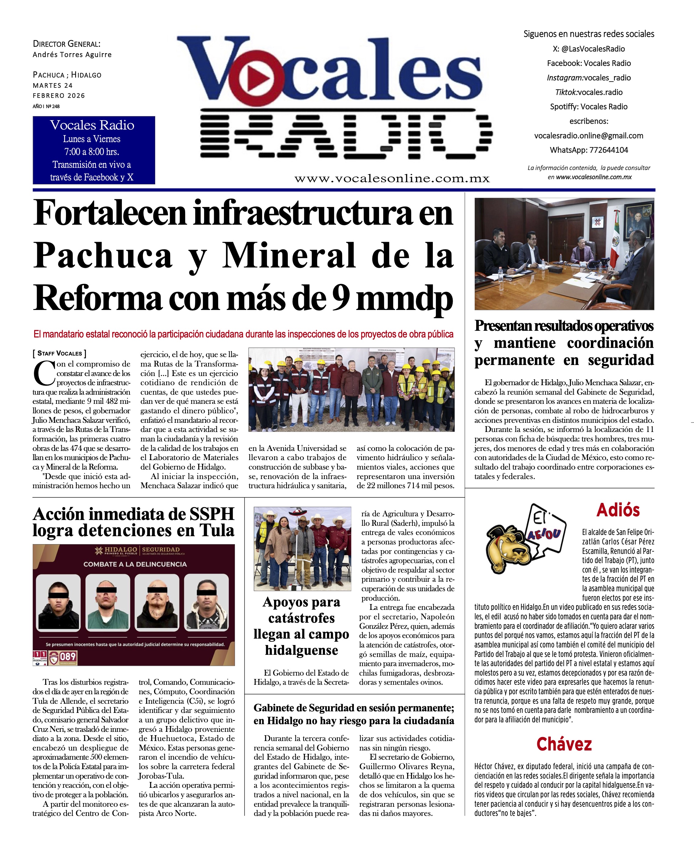 Martes 24 de Febrero 2026