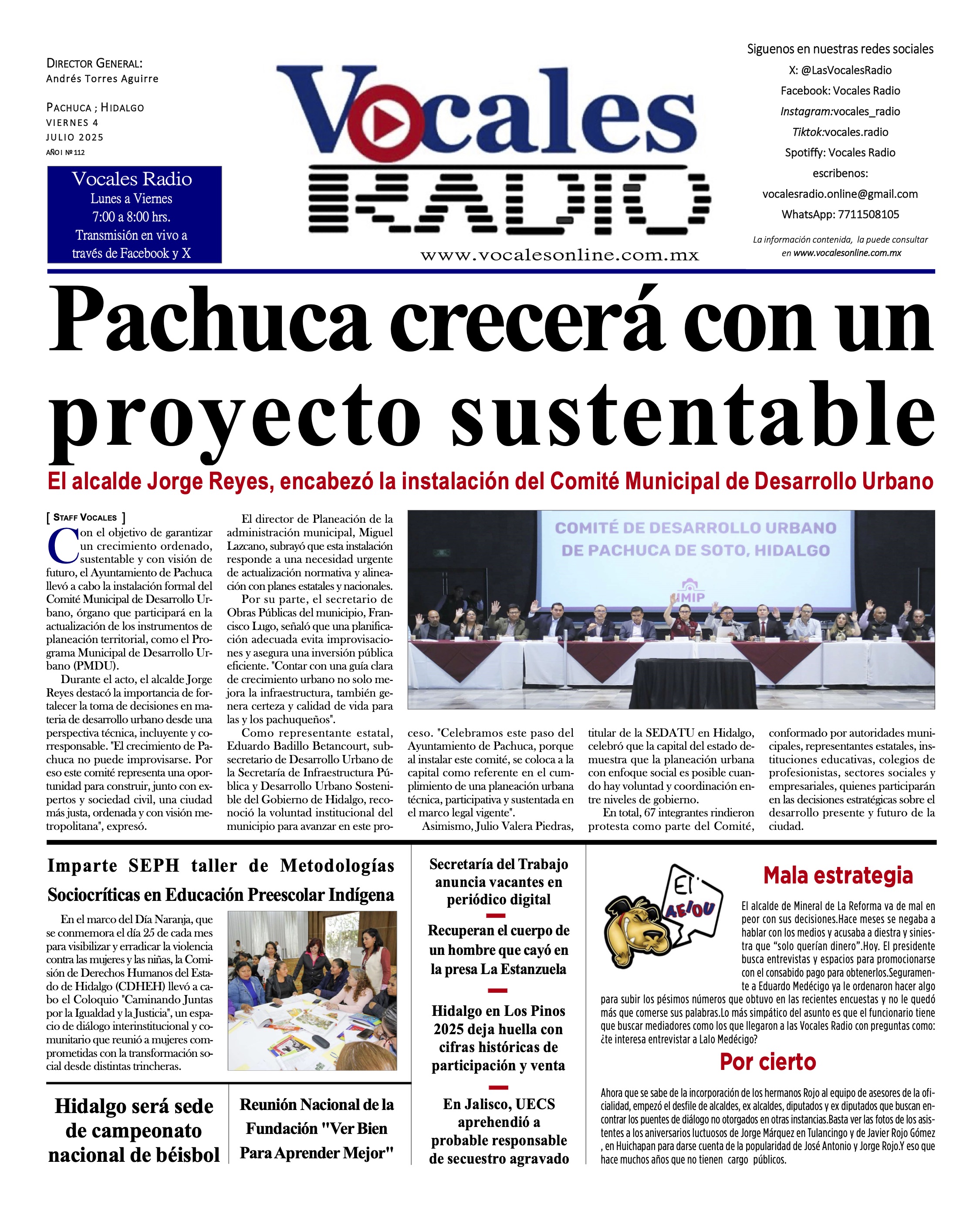 Viernes 4 de julio 2025