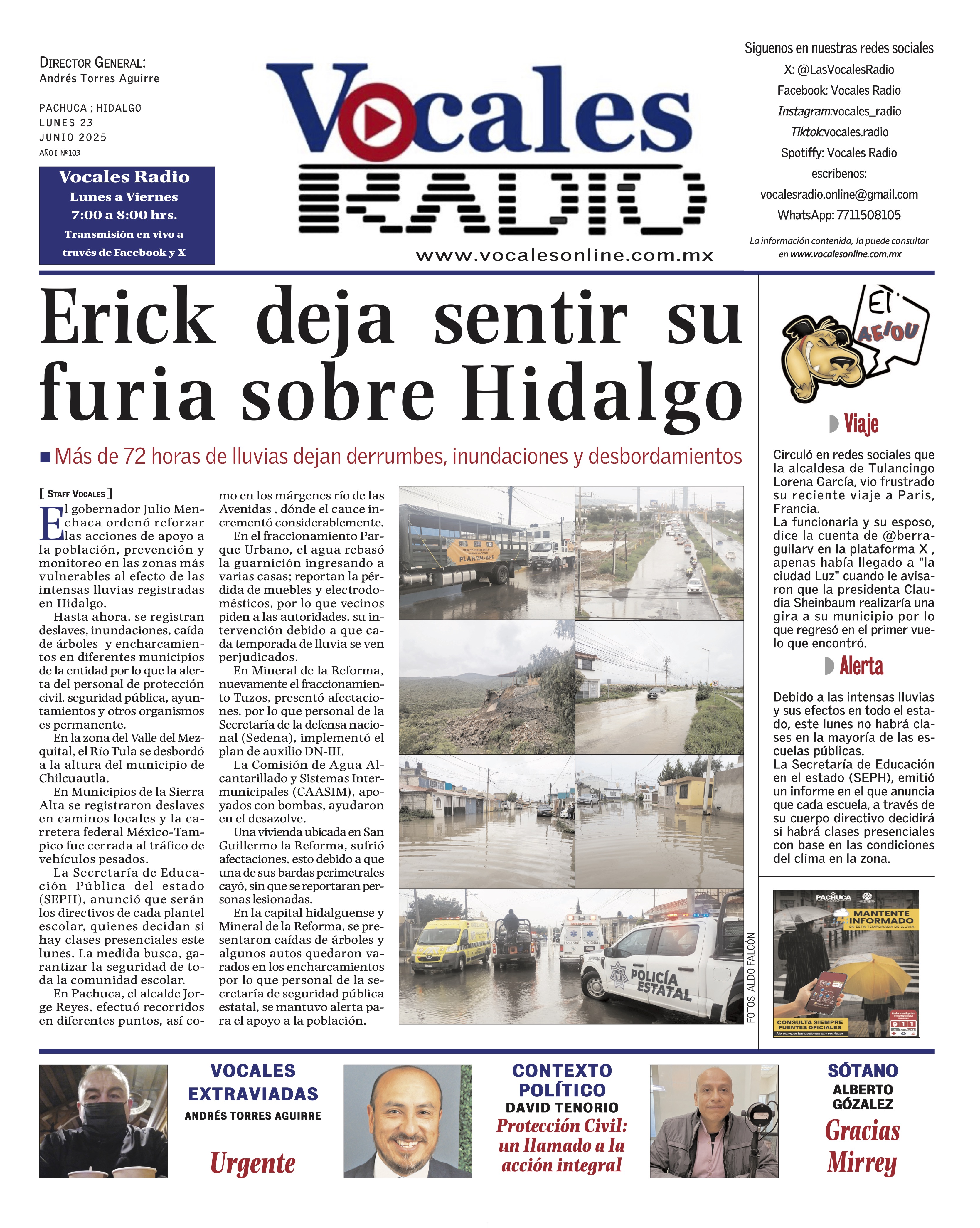 LUNES 23 DE JUNIO 2025