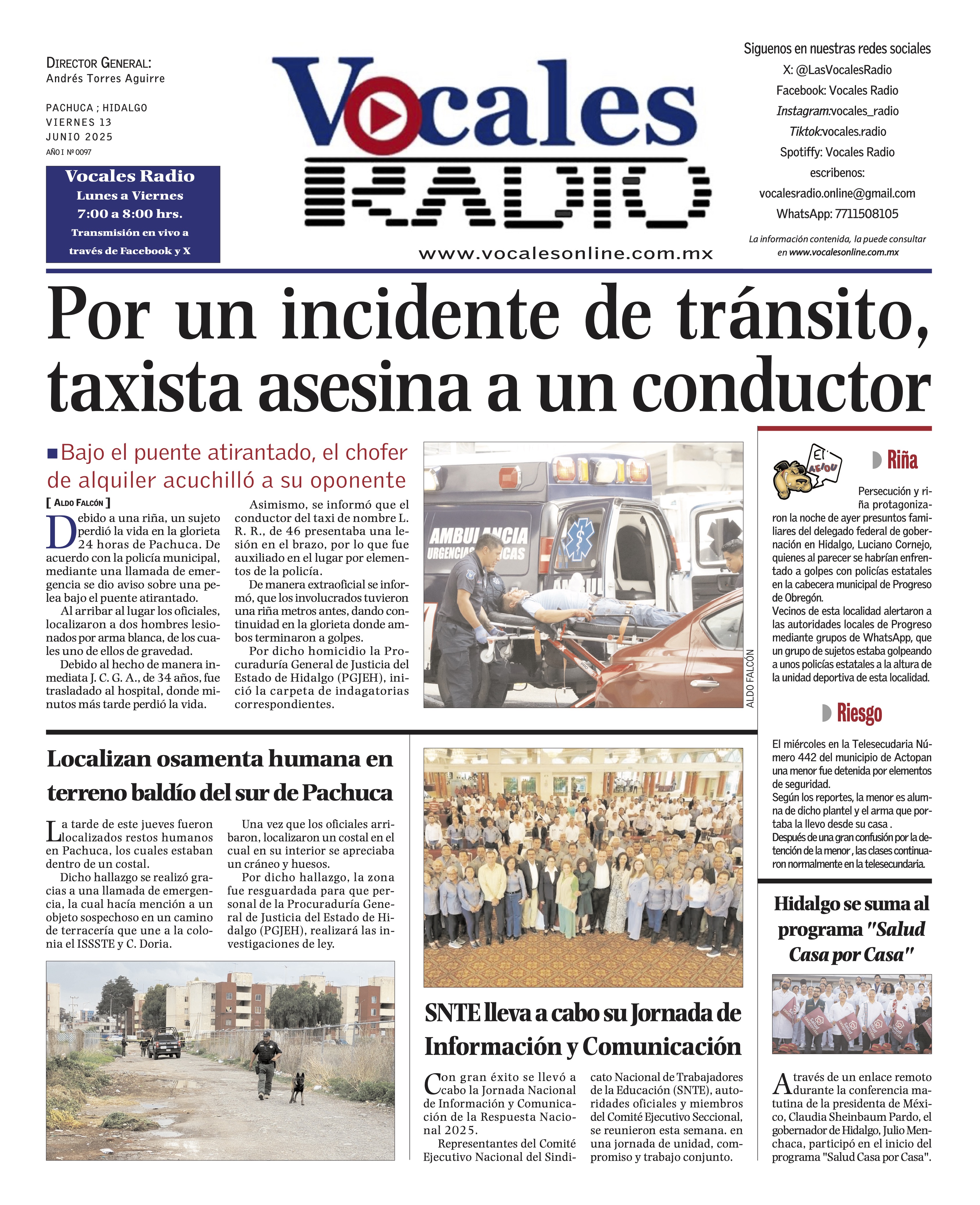 VIERNES 13 DE JUNIO 2025