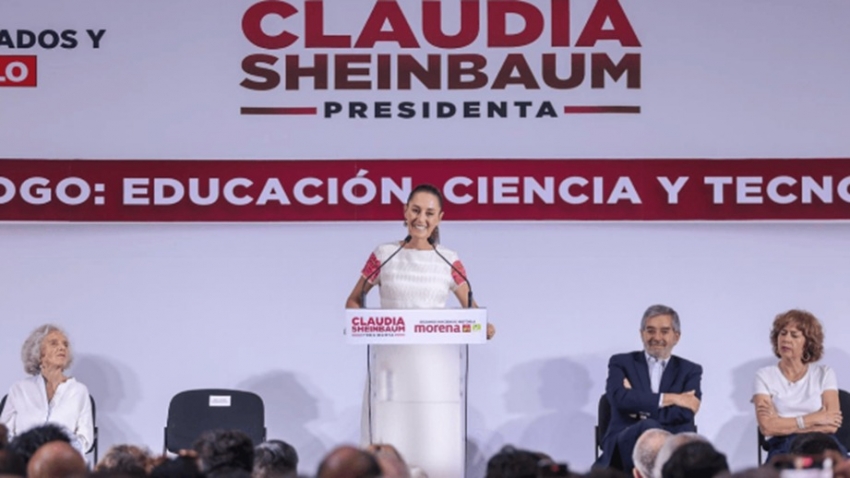 Nuestro gobierno estará marcado por el apoyo a la ciencia, la tecnología y la educación: Claudia Sheinbaum