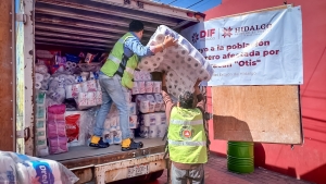 Hidalgo se solidariz&oacute; con damnificados guerrerenses