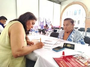 Acerca Sebiso beneficios a migrantes y sus familias en Ajacuba
