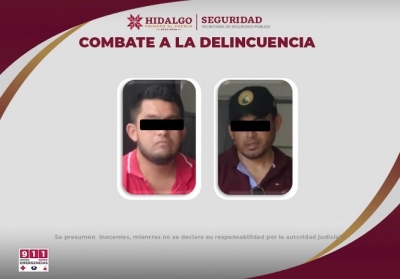 Detienen de dos hombres vestidos de civil que conducían una camioneta patrulla a alta velocidad