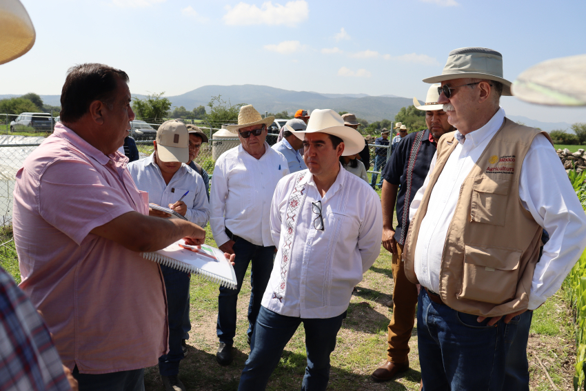 En Hidalgo se impulsa una verdadera transformación del campo: titular de la SADER