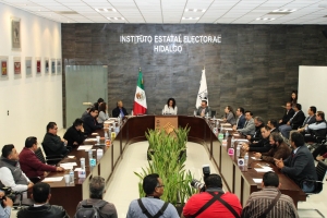 Aprueba CG del IEEH diseño y especificaciones técnicas para la documentación y materiales electorales del Proceso Electoral 2019-2020.