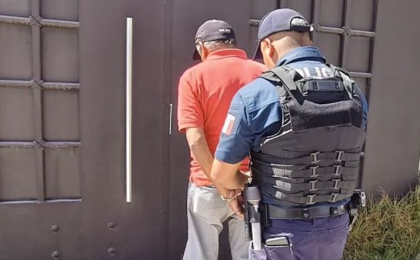 Aseguran a hombre por presunto abuso contra menor en Pachuca