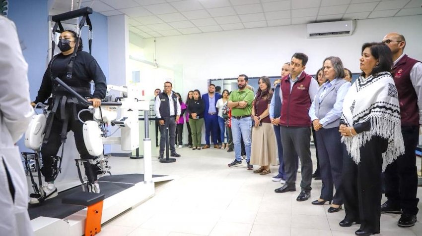 DIF Hidalgo adquiere tecnología robótica para rehabilitación