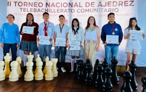 Estudiantes hidalguenses obtuvieron el segundo lugar nacional en torneo de ajedrez