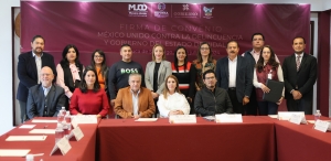 Gobierno de Hidalgo y México Unido Contra la Delincuencia signan convenio