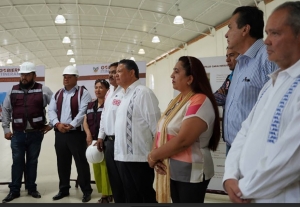 Sostiene gobierno estatal reunión con autoridades educativas y supervisa trabajos de reconstrucción de CEMSaD