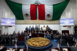 Menchaca Salazar reconoce la conciencia cívica de las infancias hidalguenses
