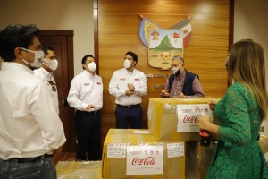 CERCAN&Iacute;A Y COLABORACI&Oacute;N ENTRE GOBIERNO ESTATAL E INICIATIVA PRIVADA, FACTOR CLAVE PARA ENFRENTAR LA PANDEMIA