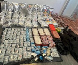 Asegur&oacute; PGJEH alrededor de 70 mil dosis de hierba verde con caracter&iacute;sticas de mariguana y 12 mil dosis de sustancia con apariencia de la droga conocida como cristal