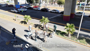 Mantenimiento al carril confinado del Tuzobús, refuerza seguridad y eficiencia 