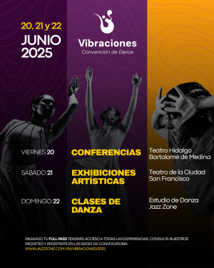 “Vibraciones”, nueva convención de danza en Hidalgo  