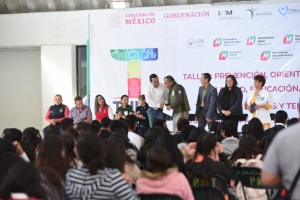 Vinculación institucional sobre salud, educación y trata de personas