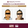  Asegura SSPH a pareja por delitos contra la salud 