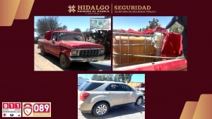 Caen dos presuntos huachicoleros del Estado de M&eacute;xico tras persecuci&oacute;n en Zempoala