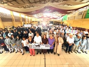 Originaria cierra recorrido por Hidalgo con mil 700 asistentes