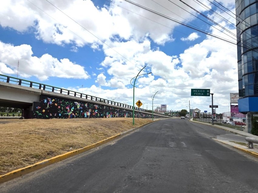 Inicia SIPDUS sustitución de pavimento por concreto hidráulico en el bulevar Felipe Ángeles