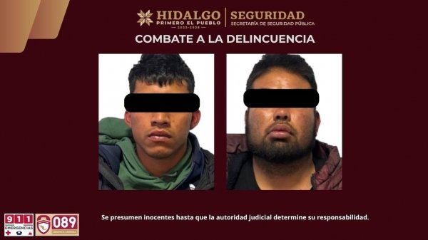 SSPH detiene a generadores de violencia en Zempoala