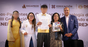 33 pacientes del Hospital del Ni&ntilde;o DIF Hidalgo concluyen estudios con el programa Sigamos Aprendiendo