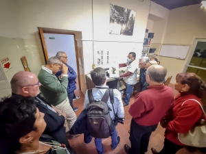 Fototeca Nacional recibe a periodistas espa&ntilde;oles