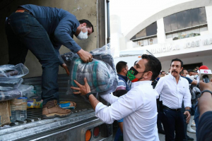 EL PRESIDENTE DE LA AMEH COORDINA APOYO AL VALLE DEL MEZQUITAL