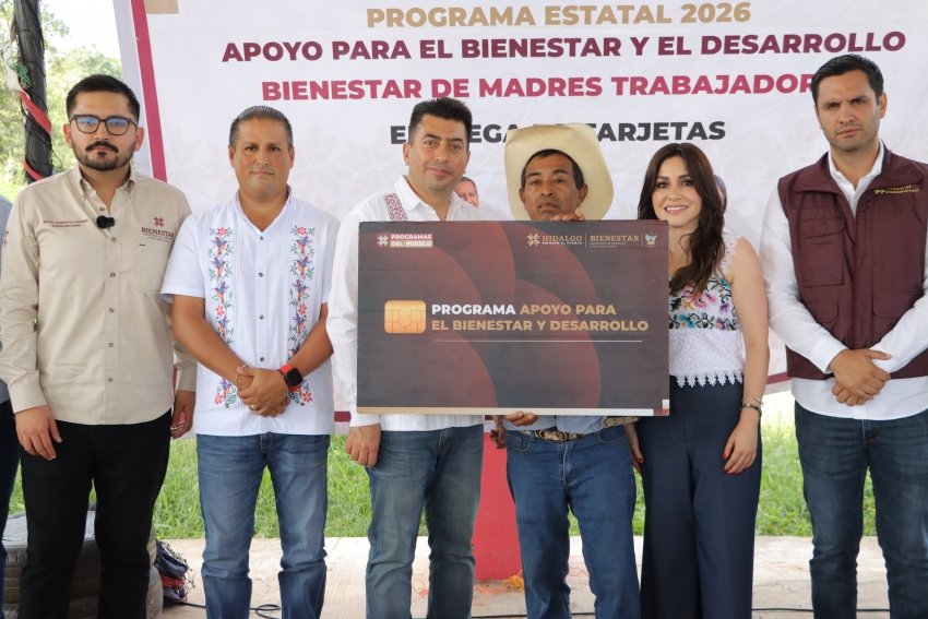 Sebiso lleva apoyos a la Huasteca y Sierra Alta