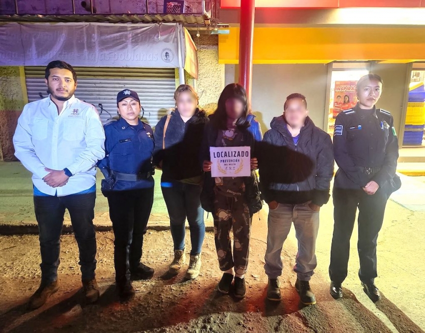 Localizan a menor desaparecida