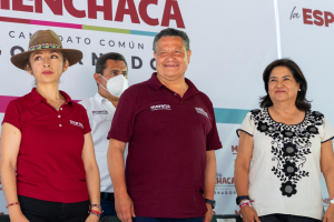 Julio Menchaca se reúne con 3 mil militantes en Chapulhuacán