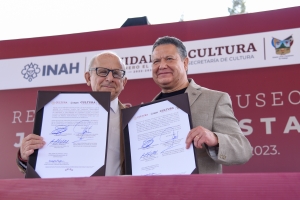 Refrenda Julio Menchaca su compromiso con la preservaci&oacute;n de la cultura