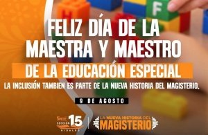 Reconocen la labor de docentes de Educaci&oacute;n Especial en favor de la inclusi&oacute;n