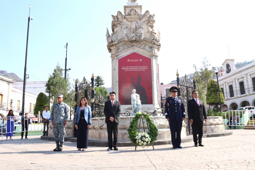  Hidalgo honra el legado de Miguel Hidalgo con justicia social y cercanía al pueblo