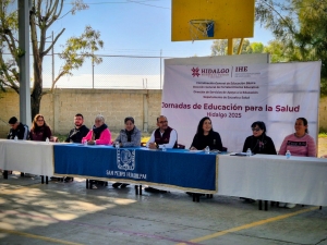 Impulsan hábitos saludables en Telesecundaria de Zapotlán