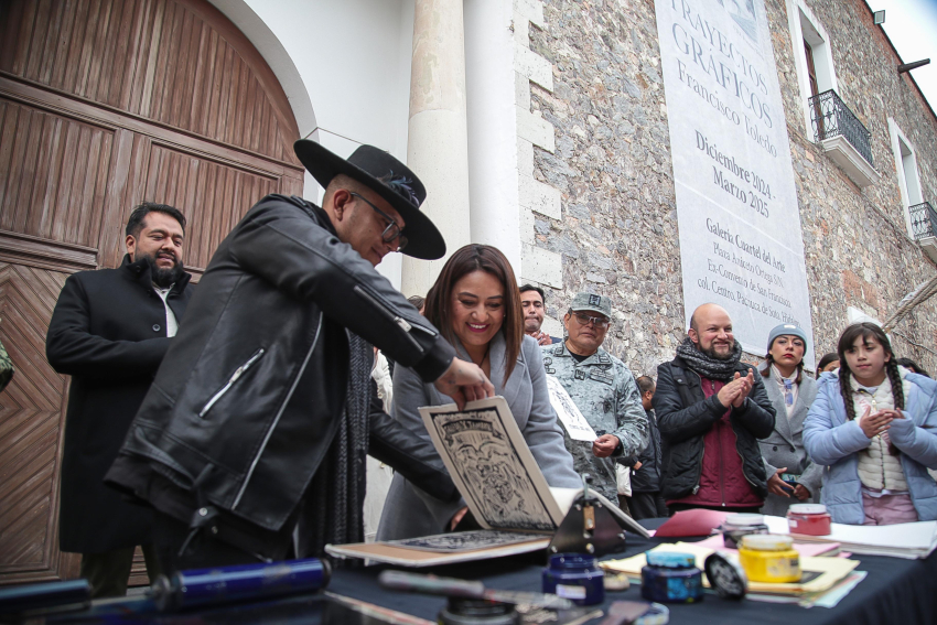 El arte de Francisco Toledo y Rufino Tamayo llega al Cuartel del Arte 