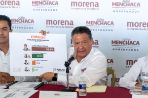 Menchaca presenta propuestas de gobierno emanadas de las y los hidalguenses