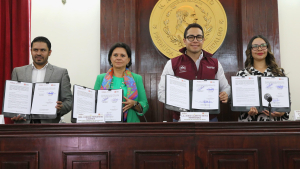 Pachuca, primer municipio en Hidalgo en firmar convenio con el Centro de Integración Juvenil