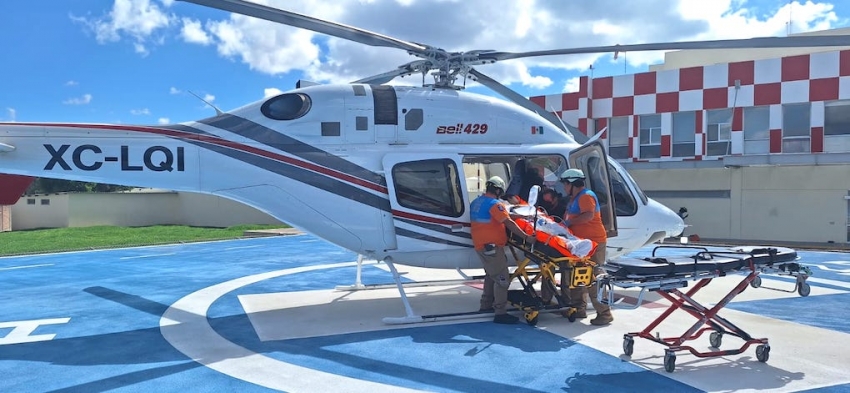 Gobierno de Hidalgo mantiene seguimiento médico a víctimas del accidente en Tolantongo