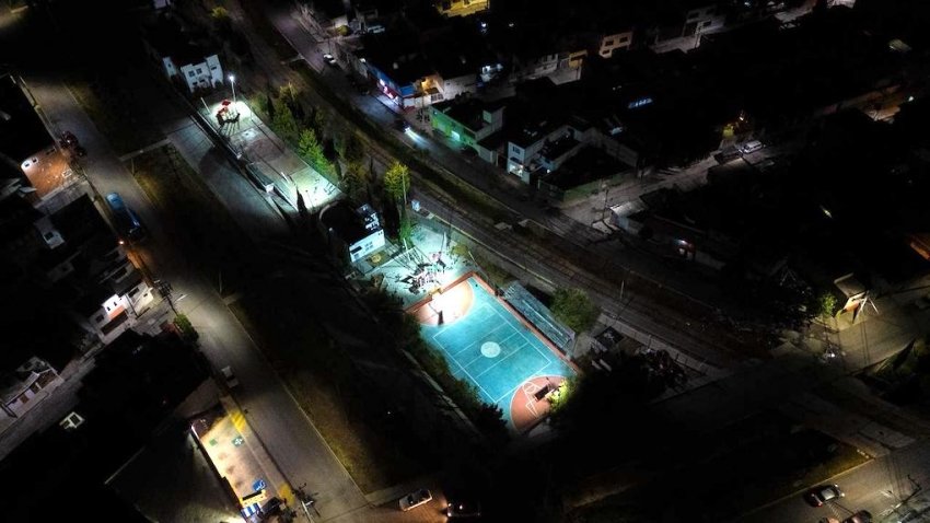 Pachuca no se detiene: suma 11 espacios más a su programa de iluminación
