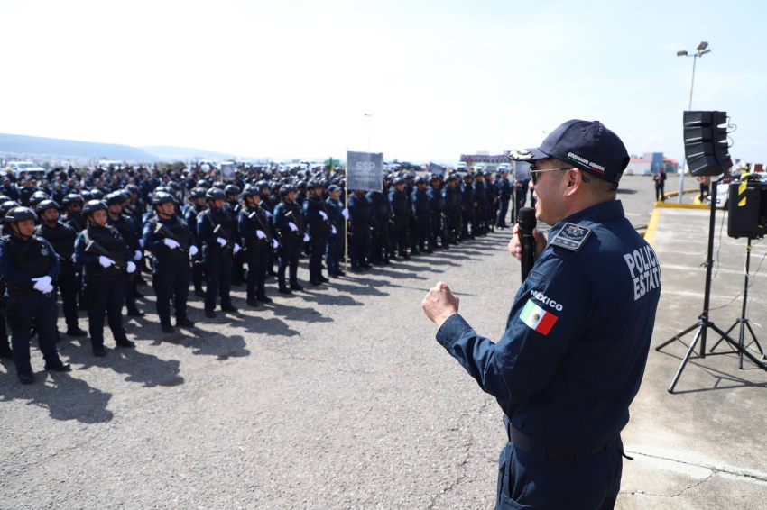 Realizan pase de revista a personal de la SSPH que participará en desfile  