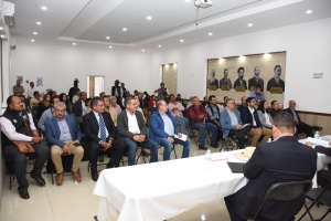 Panel &quot;agua y suelo: desafíos ante el cambio climático&quot; en el congreso del estado de Hidalgo