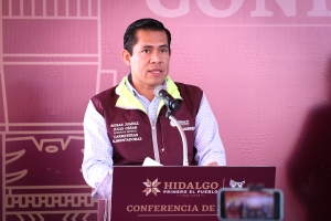 Rehabilita el Centro Hidalgo de la SICT carreteras, caminos y puentes, tras las afectaciones de las lluvias recientes