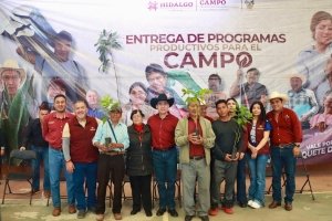 Destina Saderh apoyos al sector agropecuario en Lolotla